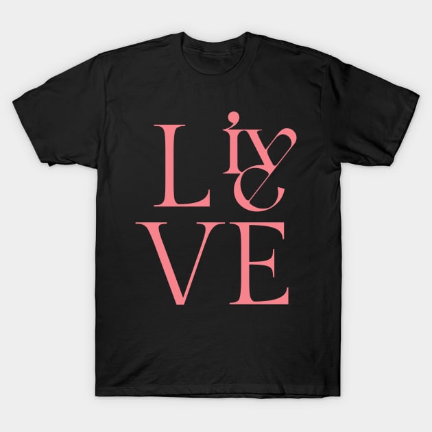 IVE LOVE T-Shirt by wennstore